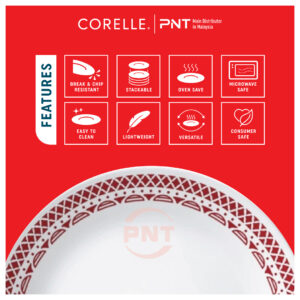 Corelle Livingware 16pc Set - Country Cottage w/o Mug - Image 5