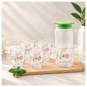 Corelle Coordinates Carafe & Mugs - Country Rose - Image 5