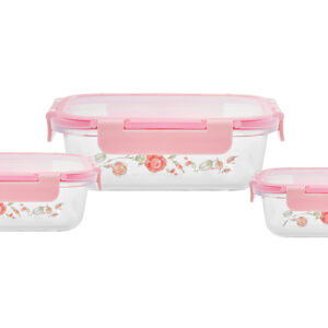 Pyrex Country Rose Glass Storage - Image 4