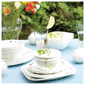Corelle Livingware 16pc Set - Herbs with Mugs - Image 7