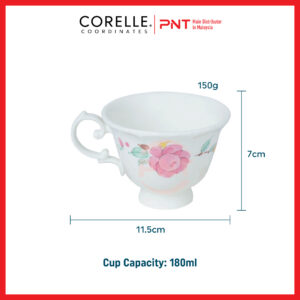 Corelle Coordinates Teapot Set - Country Rose - Image 4