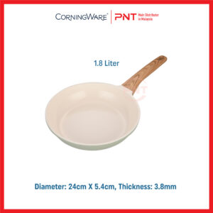 CorningWare VERTA Living Grove Olive 24cm Frying Pan - Image 4