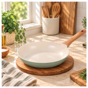 CorningWare VERTA Living Grove Olive 28cm Frying Pan - Image 5
